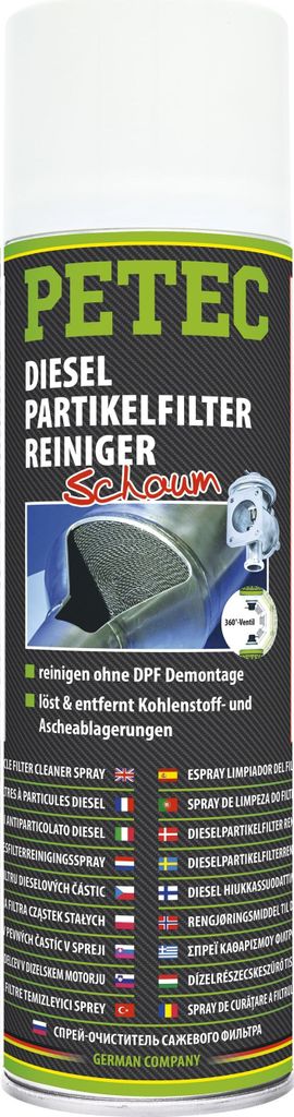 PETEC Dieselpartikelfilterreiniger Schaum, 400 ml 72550 Produktbild 2