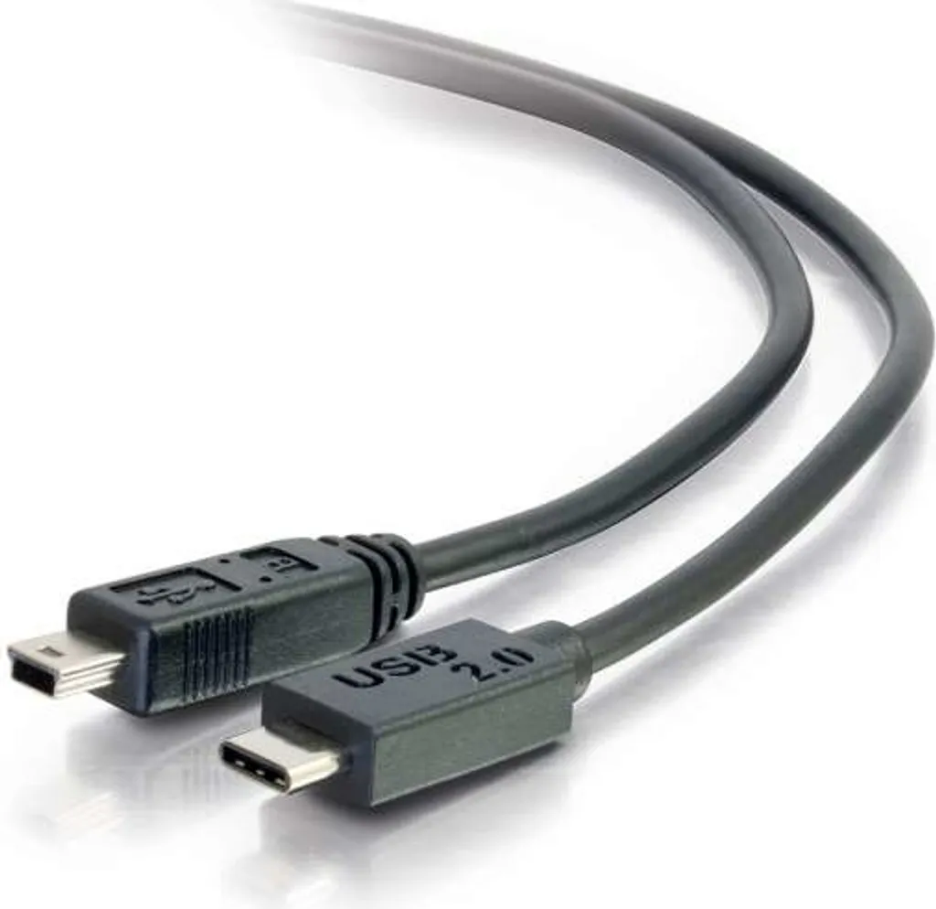 Câble USB-C vers Mini B 1m : Finissez-en avec les Adaptateurs Fragiles