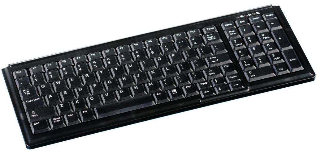 Active Key AK-7000 - Tastatur - USB - Deutsch - Schwarz