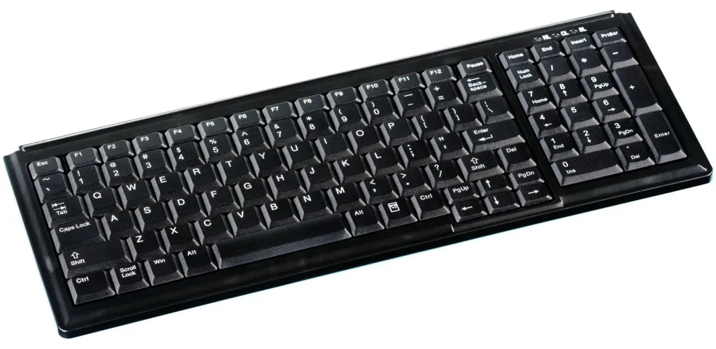 Clavier PC Filaire USB Active Key AK-7000 Noir - Version Allemande - 3