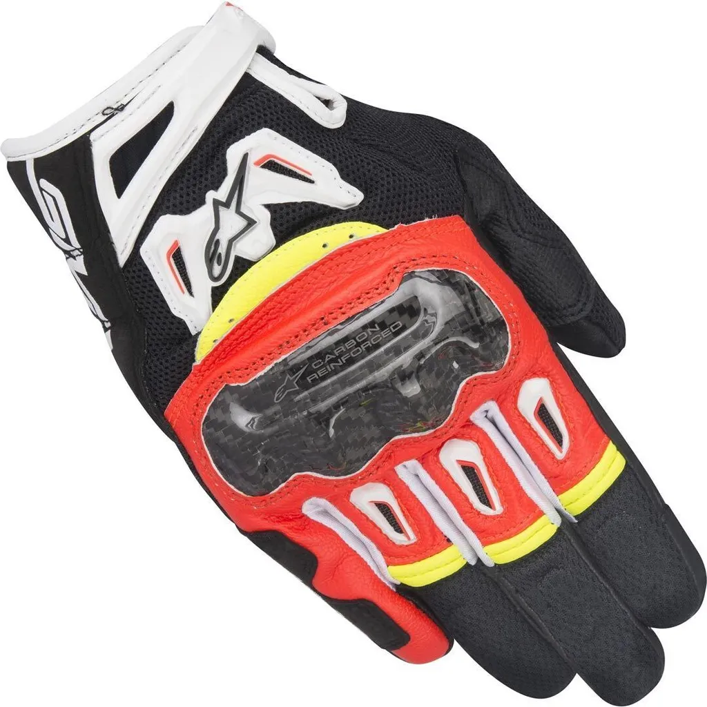 Gants moto Alpinestars SMX-2 Air Carbon V2 : protection et mains au frais