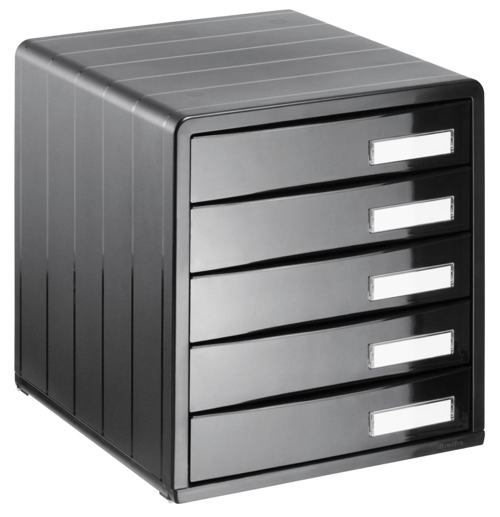 Rotho Bürobox mit  5 Schübe TIMELESS - Schubladenbox Produktbild 