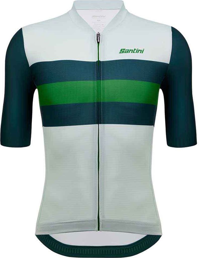 Trikot SANTINI Eco Sleek Neu Bengalisch Grün - 4XL