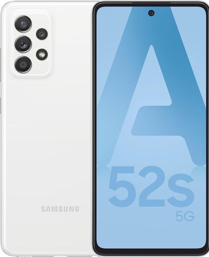 SAMSUNG Galaxy A52S 5G 6GB 128GB opslag Wit SM-A528BZWCEUB Image du produit 
