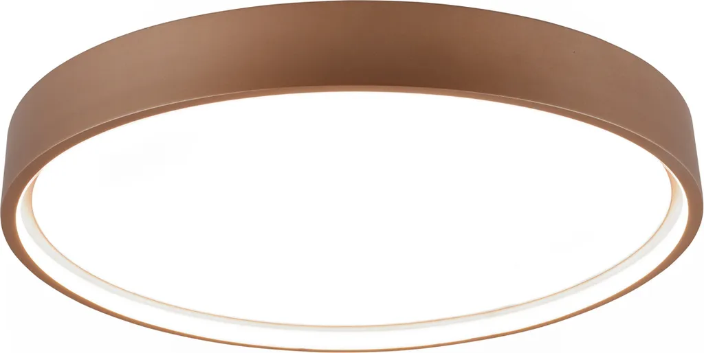 Plafoniera LED 45cm Trio Doha 29W Marrone | Illuminazione CCT Moderna