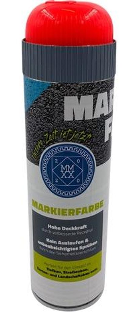 MMXX Markierfarbe neon-rot, 500 ml