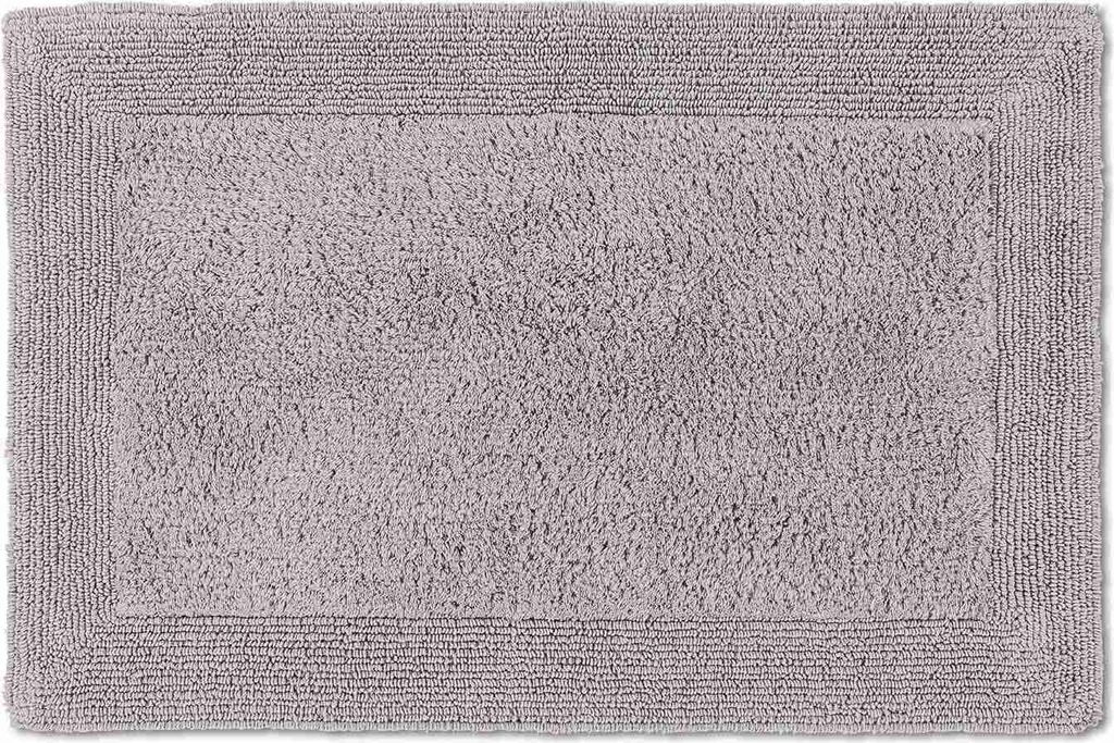 SCHÖNER WOHNEN-Kollektion Badematte BAHAMAS DESIGN Hellgrau 60 x 90 cm