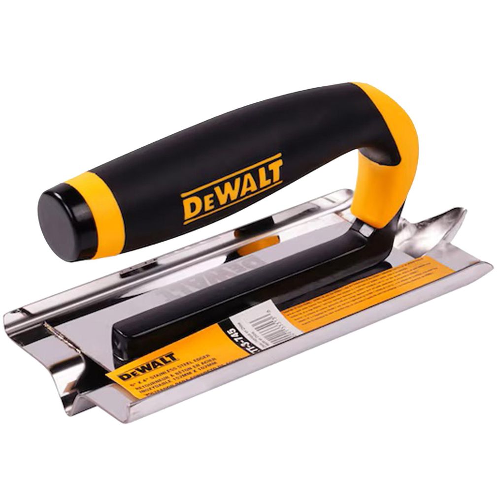 DeWalt Profi Robuste Dehnungsfugen-Kelle 15x7,6cm Beton Estrich Softgrip 3-741
