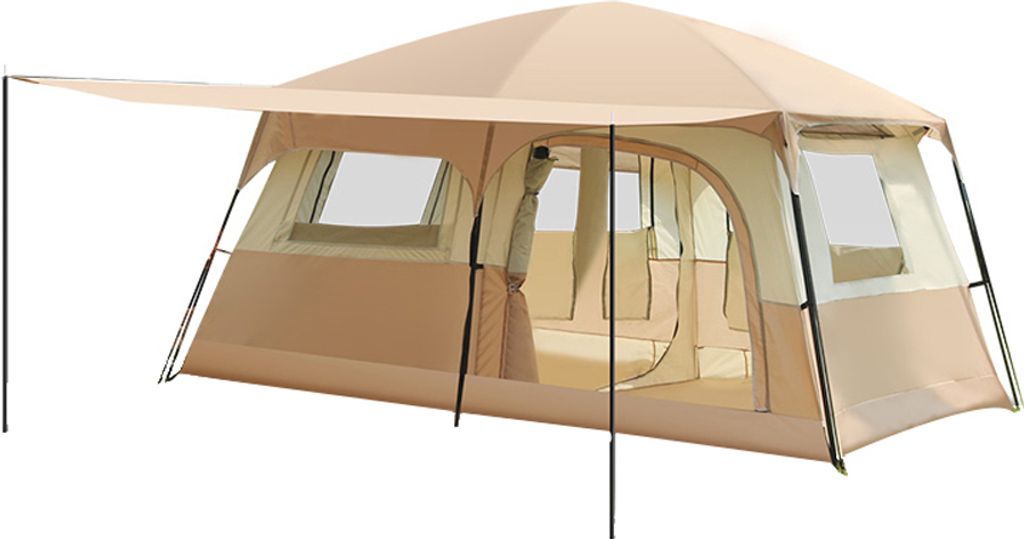 Reise-Campingzelt mit 2 Zimmern, grosses Produktbild 1