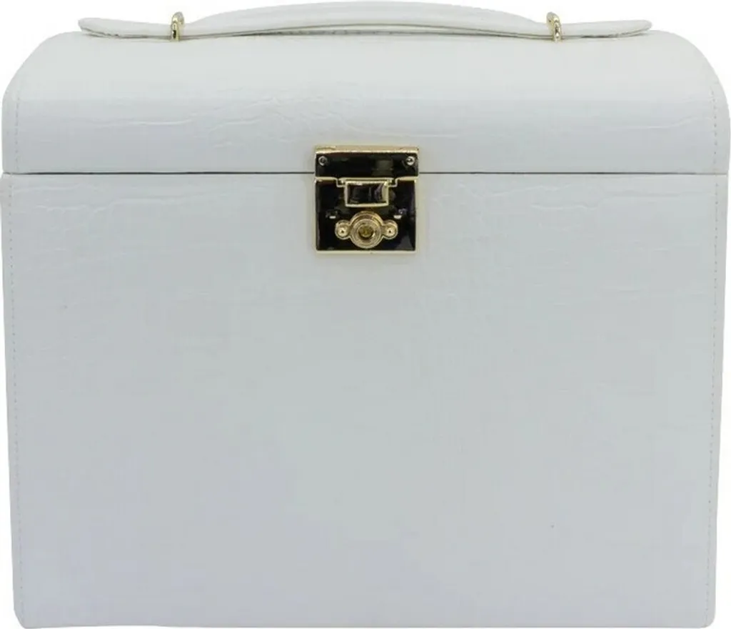 Coffret à bijoux blanc pour femme Friedrich23 Jolie 2.0 avec miroir