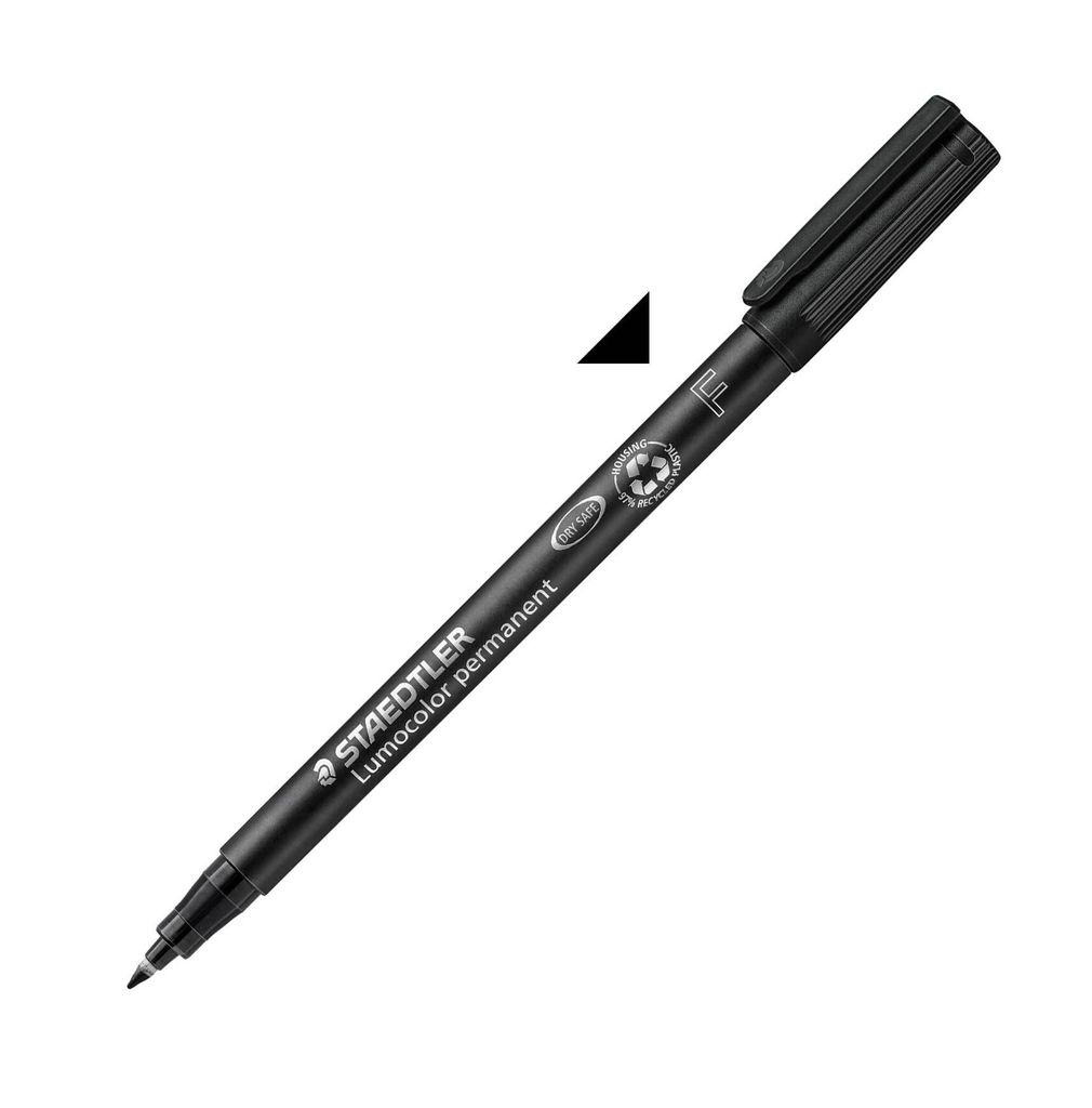 STAEDTLER 318-9 - Černá - Kulatý hrot - Černá - Obrázek produktu 