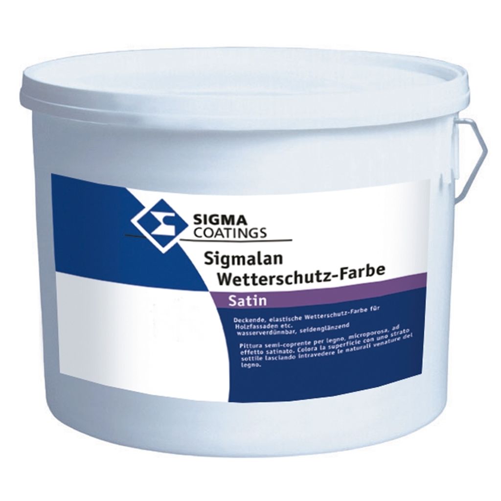Sigma SIGMALAN Wetterschutzfarbe 2,5 Liter weiss Produktbild 