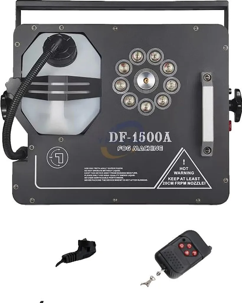 Générateur de fumée professionnel DMX 220V débit massif spécial club