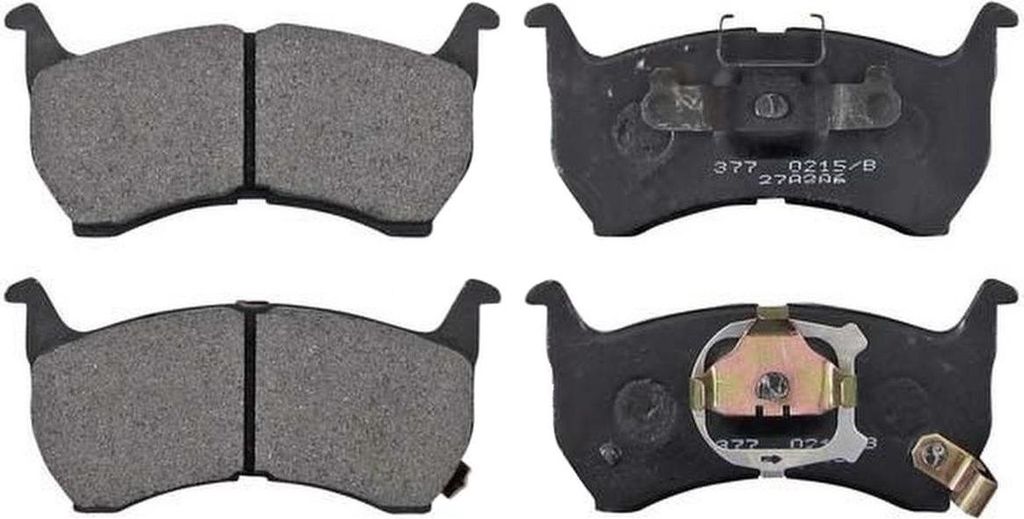 Bremsbelagsatz ohne Verschleißsensor 15 mm A.B.S. für u.a. MAZDA 626
