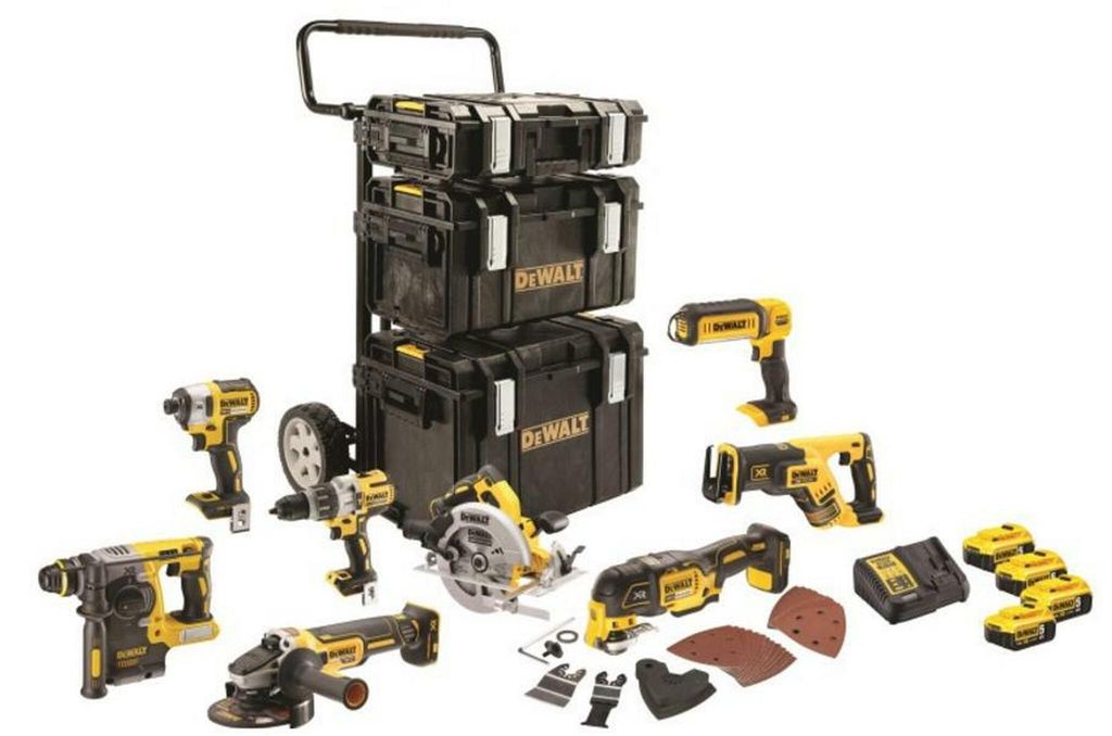 DEWALT Akku-Set Combo 18V DCK623P3 mit 3x 5,0Ah Akkus und 2x DS300 Koffern