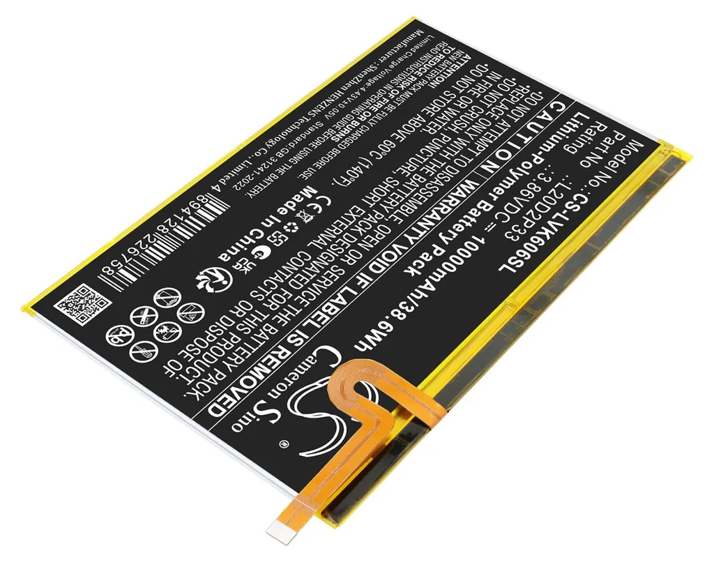 Nouvelle Batterie 7.7V pour Yoga Pad Pro YT-K606FW - Référence L20C2P33