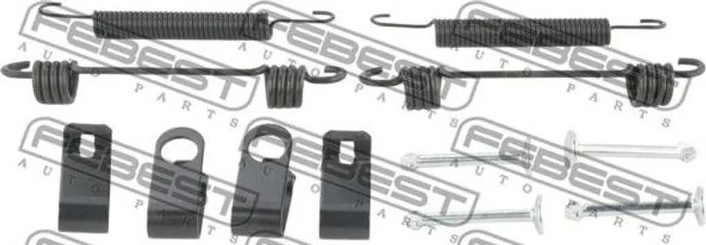 Kit Molle Ganasce Freno a Mano FEBEST 1204-SONR-KIT 582683Q100
