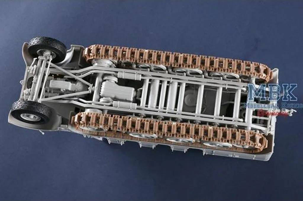 Semi-Chenillé Sd.Kfz.9 Version Artillerie 18t Détails Haute Précision - 10