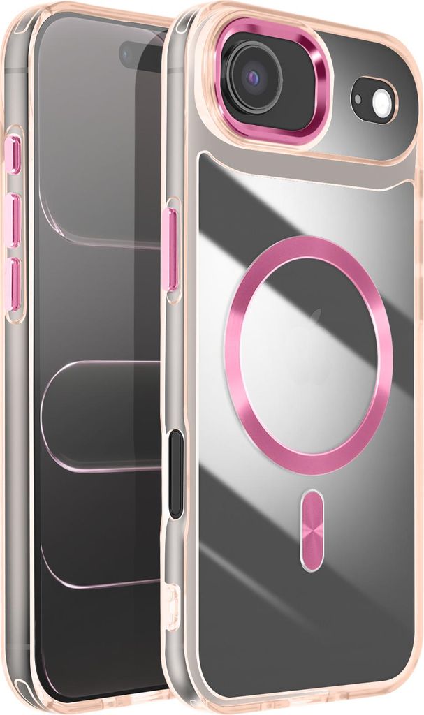 Avizar, Hülle iPhone Air Cristal Color MagSafe-kompatibel, Champagnerrosa