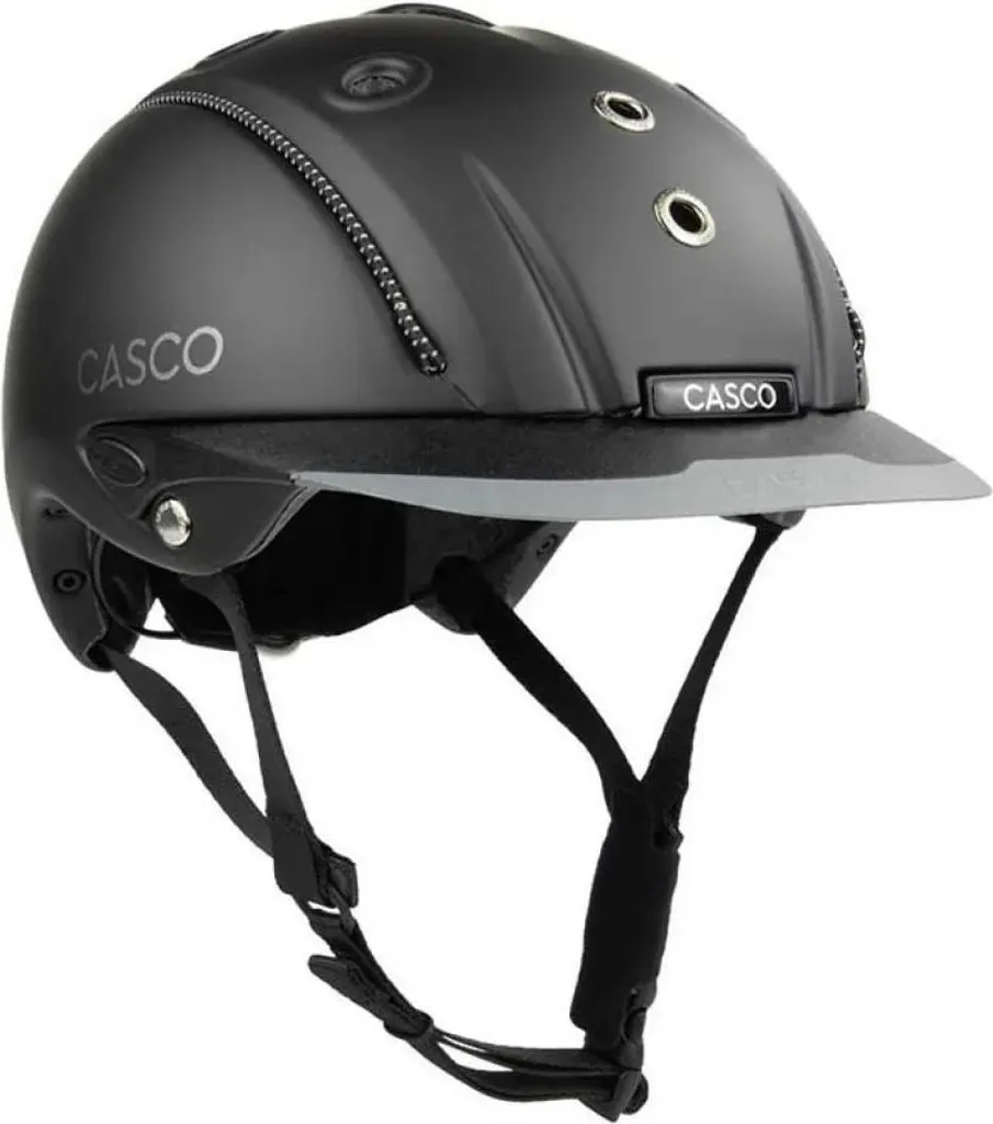 Casque d'équitation Casco MISTRALL Prime Noir Idéal pour Concours M