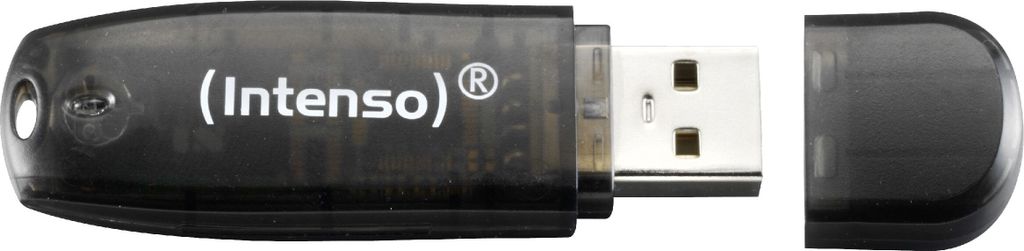 Intenso USB  Rainbow Line - 16 GB, Schwarz Produktbild 3