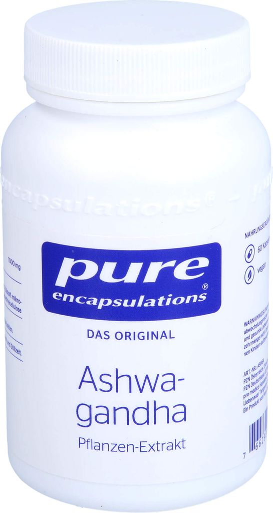 Pure Encapsulations Ashwagandha Capsules 60 kapslí Obrázek produktu 