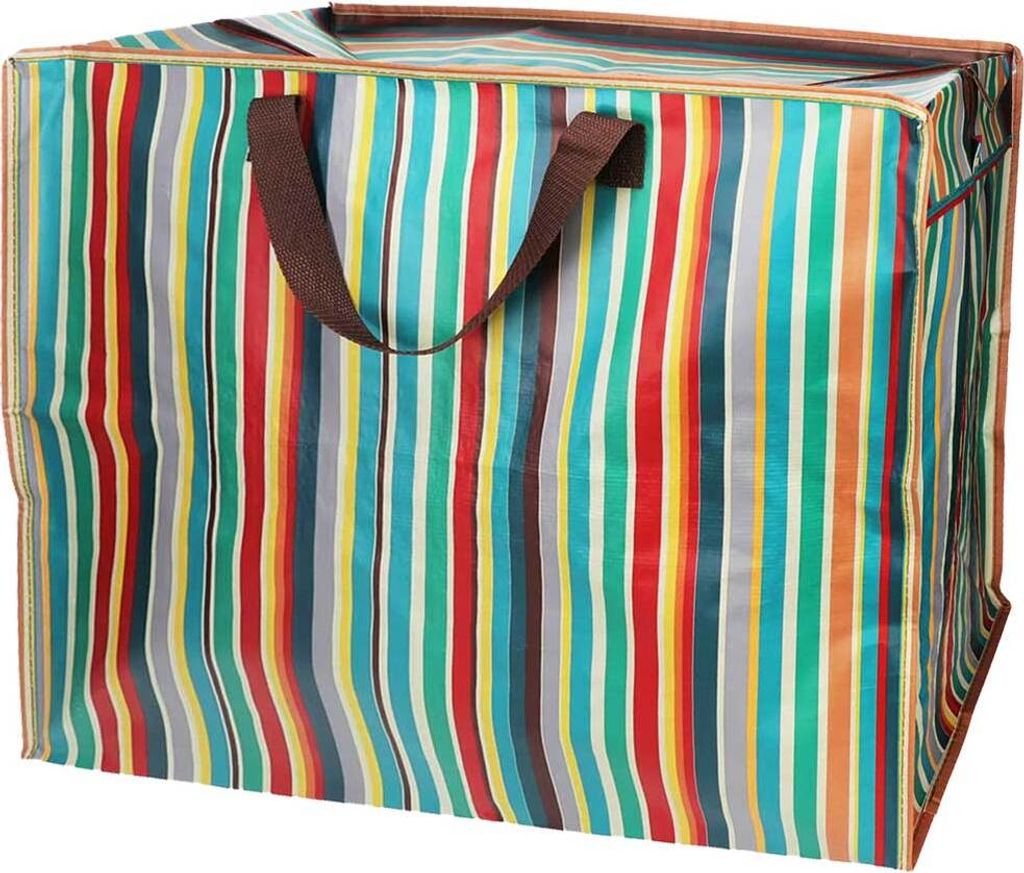 LS-LebenStil XXL Jumbo Bag Retro 70´ziger 55cm faltbar Produktbild 