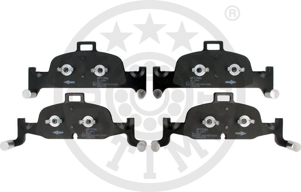 OPTIMAL Bremsbeläge Satz Vorne Bremsklötze für AUDI A4 B9 Avant (8W5, 8WD) BP-12841