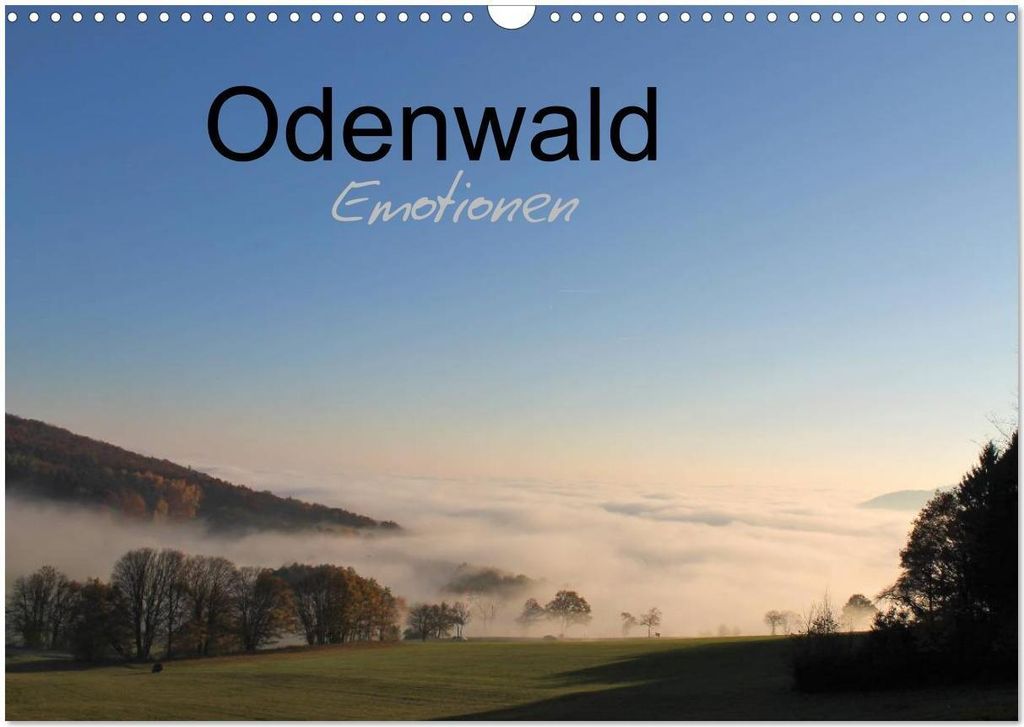 Odenwald Emotionen (Wandkalender 2026 DIN A3 quer), CALVENDO Monatskalender