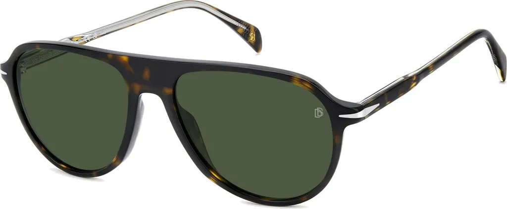 Lunettes de soleil pour hommes David Beckham DB 1200/S Havane Vert