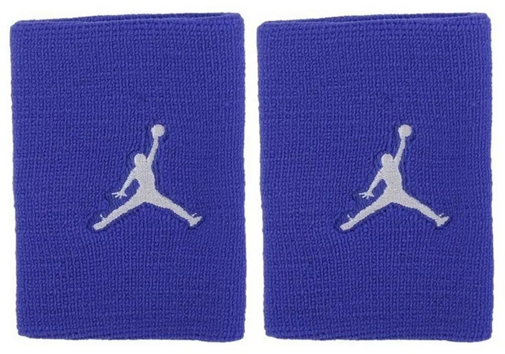 Nike - Bracelet Dri-FIT (Lot de 2) PP7475 Bleu - Poignets Éponge Sport