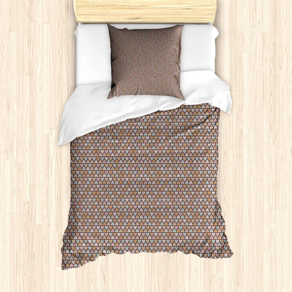Abakuhaus Set Letto Foglie Retrò 135x200: Design e Comfort