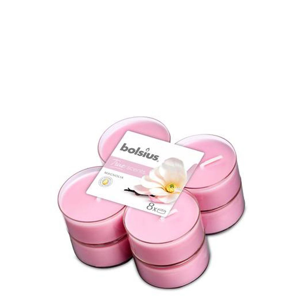Bolsius Maxi-Lights Magnolia 8 kusov Obrázok produktu 