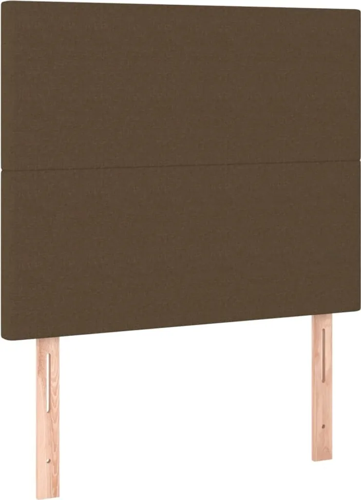 Testiera SYFAX™ Marrone Scuro 90x5 cm - Tessuto Resistente e Regolabile