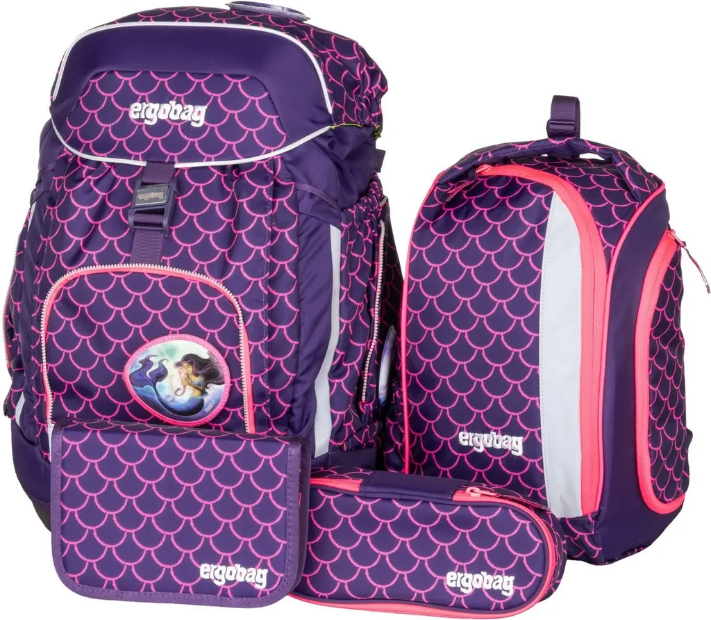 Cartable ergonomique ergobag Maxi ourson perlé 2025 set complet 6 pcs - 17