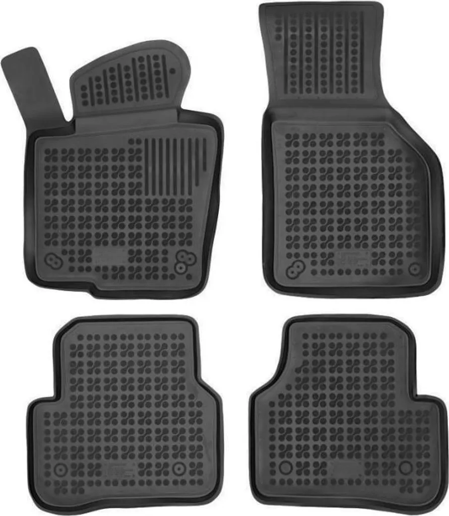 Set Tappetini 3D in Gomma Rezaw-Plast per VW Passat B7 (2010-2014) Nero