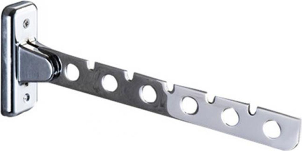 6/8 Löcher faltbare Wand montiert Edelstahl Kleiderbügel Haken -Trocknungsregal-Größen:6 Holes