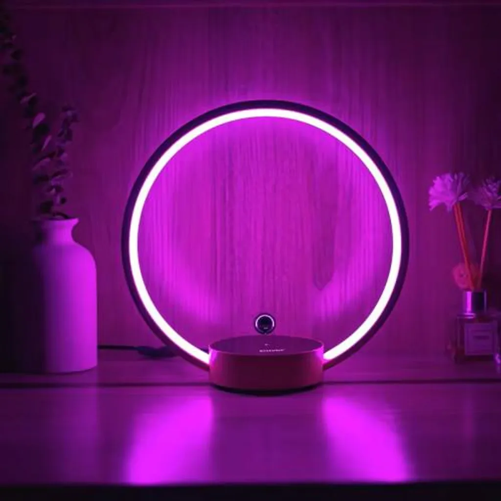 Lampe design CIRCLO bois à lévitation - Éclairage LED flottant unique