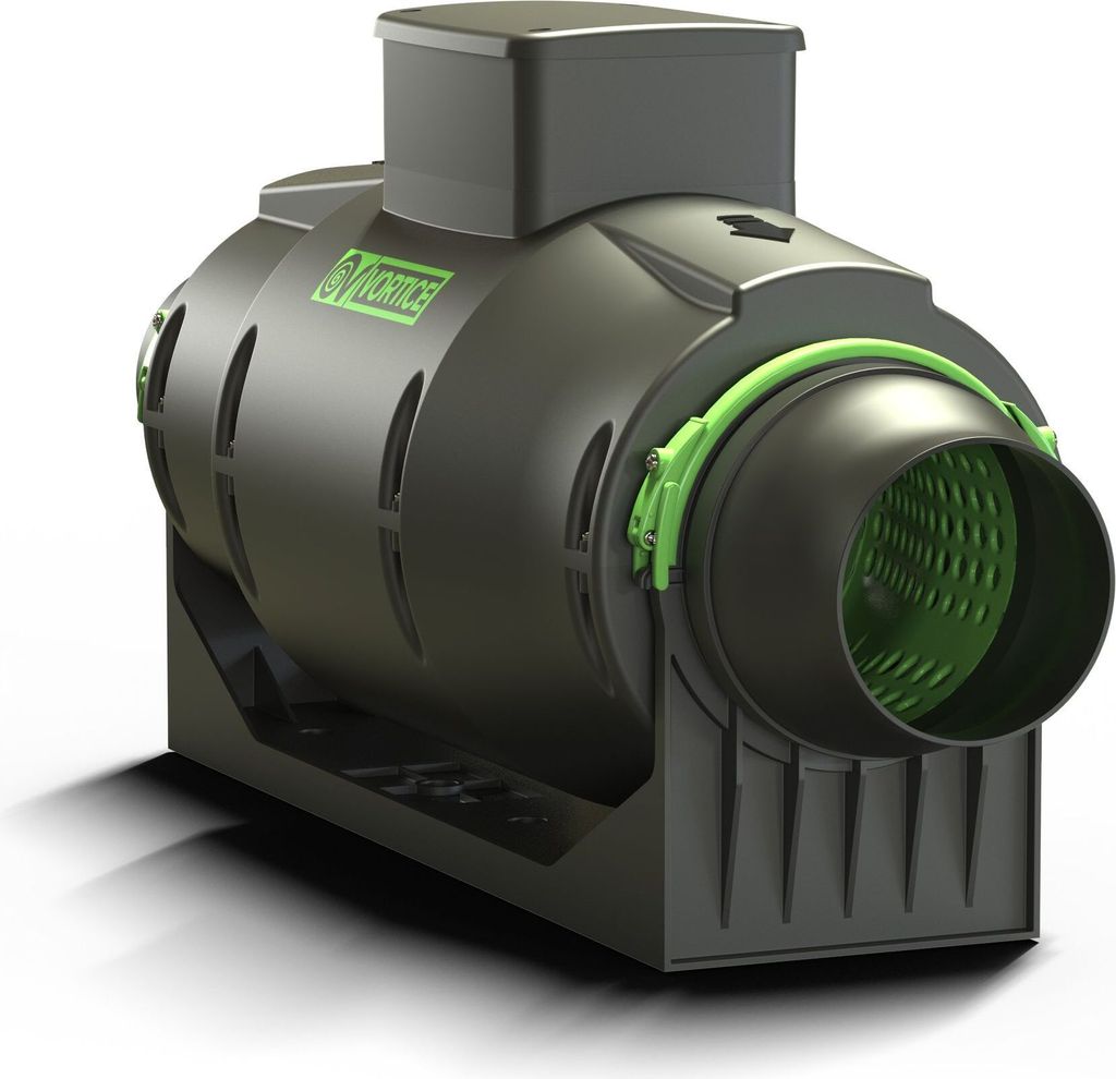 Schallgedämmter Energiespar Rohrventilator Lineo 125 Quiet ES Luftleistung bis 380 m³/h