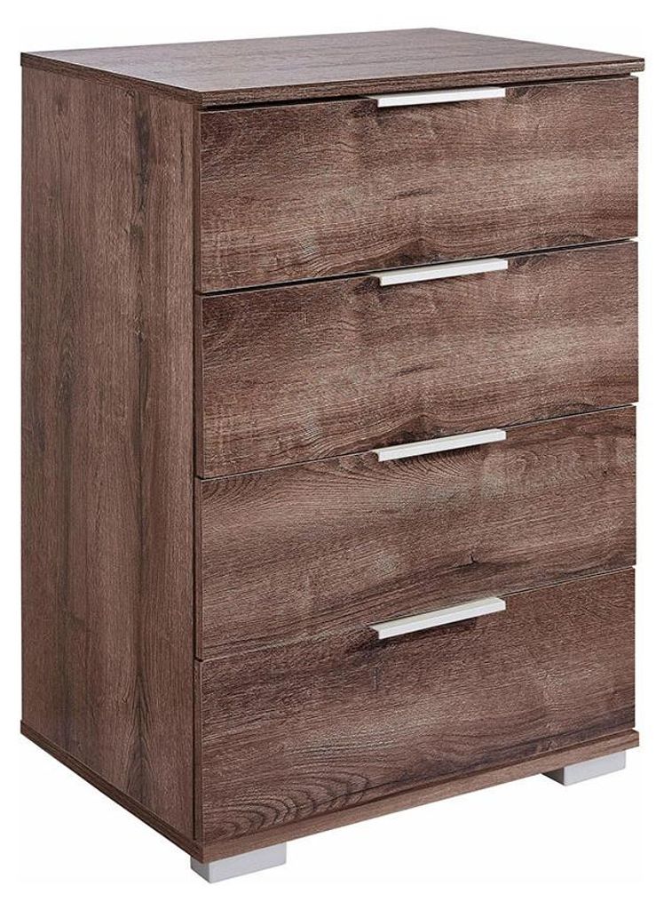 Schubladenkommode Easy Plus Kommode 52x38x74cm mit Schubladen Schlammeiche