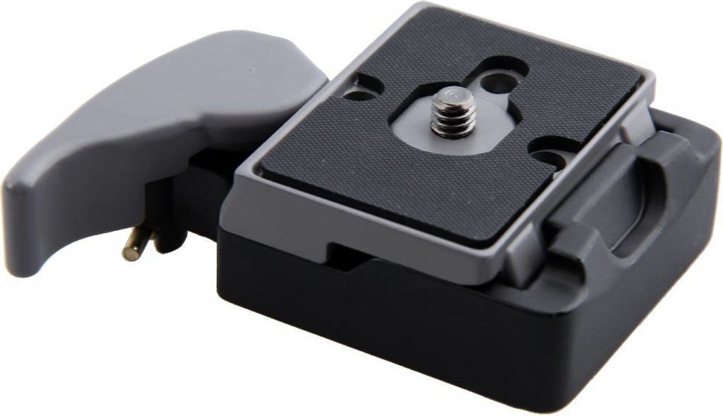 Kamera 323 Schnellspanner Adapter + Schnellwechselplatte Kompatibel fš¹r Manfrotto 200PL-14 Compat Platte