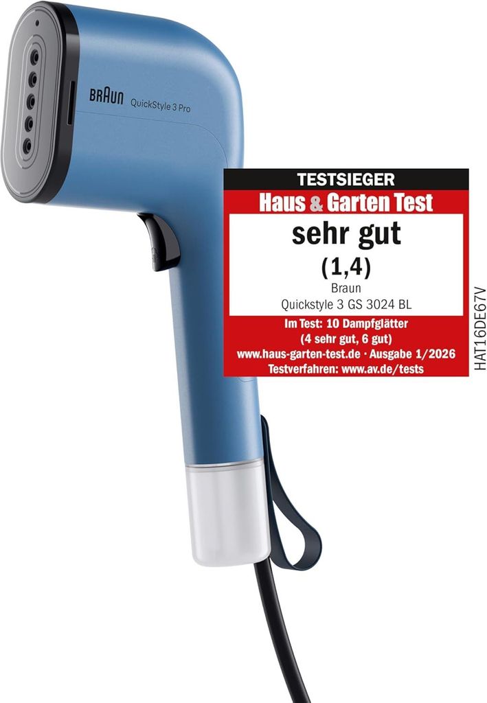 Kompakter Dampfglätter 1100W 22g/min 120ml Tank 30s Aufheizen iCare Schutz tragbare Dampfbürste mit Tasche für Kleidung Reisen Zuhause Büro