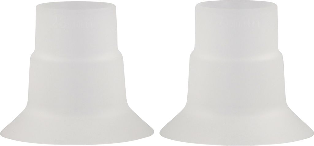 Youha - Brustschildverkleiner - Zubehör - BPA-frei - drahtlose elektrische Brustpumpen - Silikon - Set von 2 - Größe 26mm