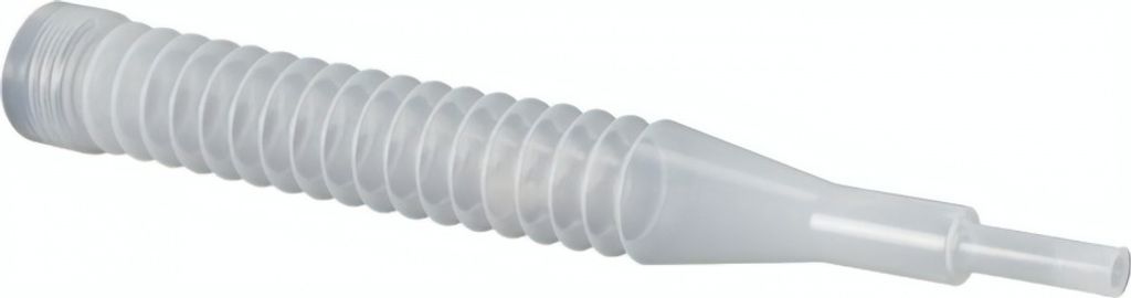 Flexibles Auslaufrohr-PE-28cm, transparent-für 3- und Produktbild 