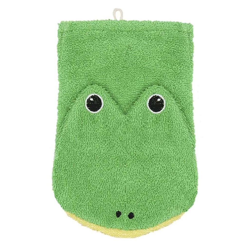 Fürnis Bio Waschlappen Bauernhof Tiere Frosch Produktbild 