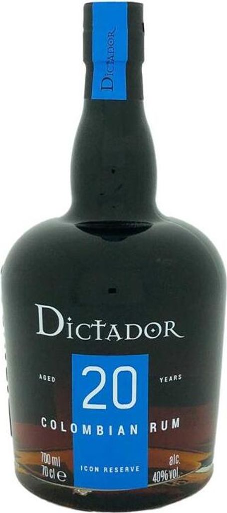 Dictador 20 Years Icon Reserve 700ml 40% Vol. Produktbild 