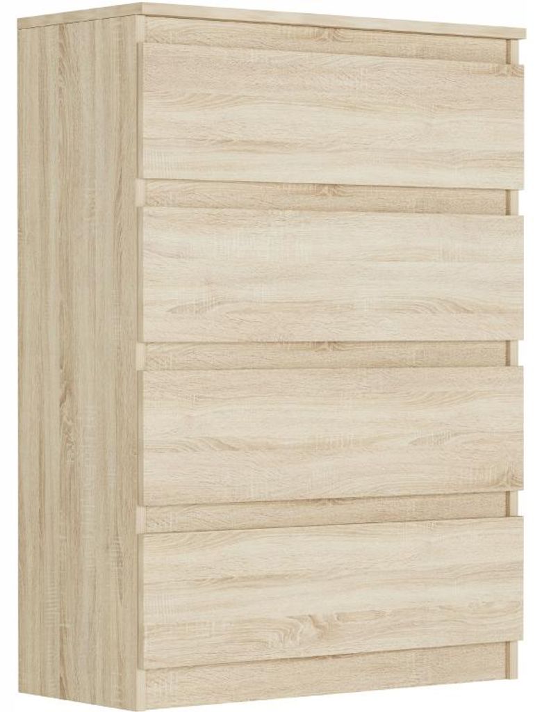 Komoda 70 cm 4 zásuvky skříňka FRAMIRE R-4 sonoma Obrázek produktu 