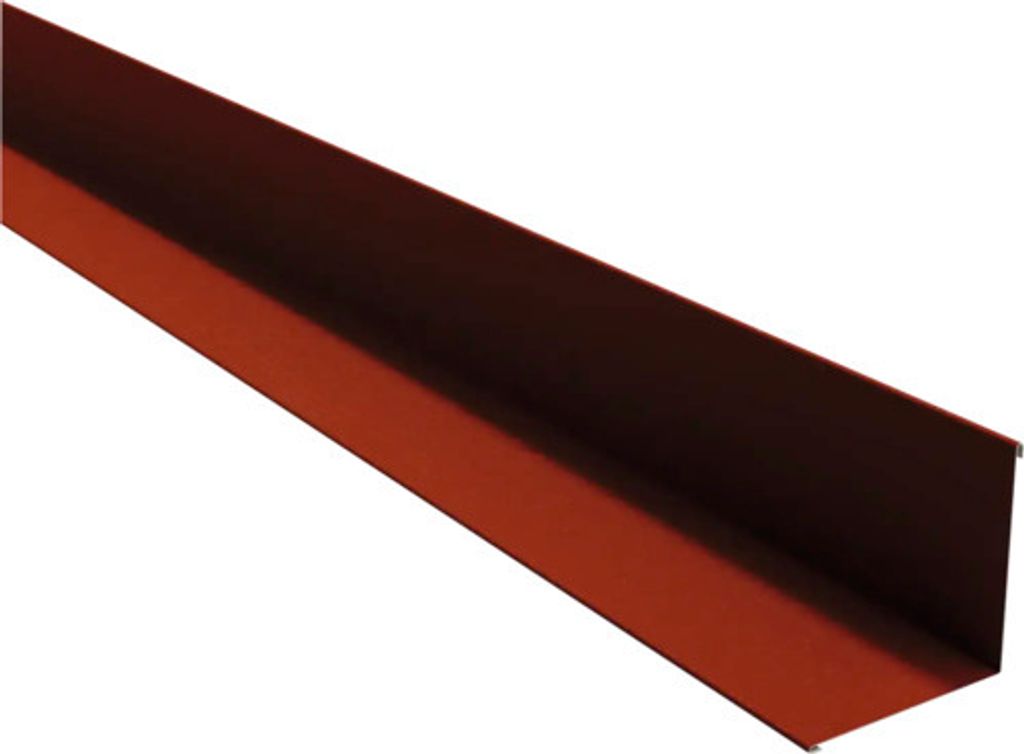 PRECIT Innenecke 90° für Wand Oxidrot RAL 3009 Shimoco 80μm 2000 mm x 115 mm x 115 mm x 0,5 mm