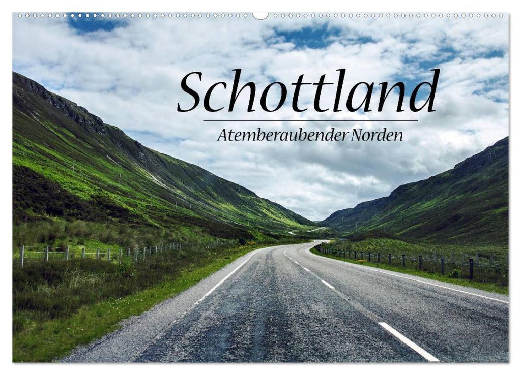 Schottland, Atemberaubender Norden (Wandkalender 2027 DIN A2 quer), CALVENDO Monatskalender