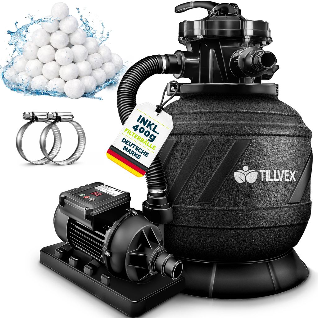 Système de filtration à sable tillvex® pour piscine avec Image du produit 